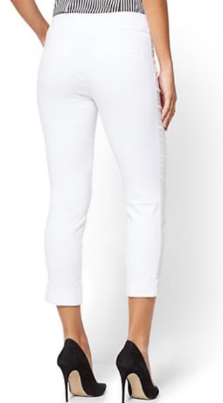 Ann Taylor Loft Capri White NWT - Picture 2 of 6